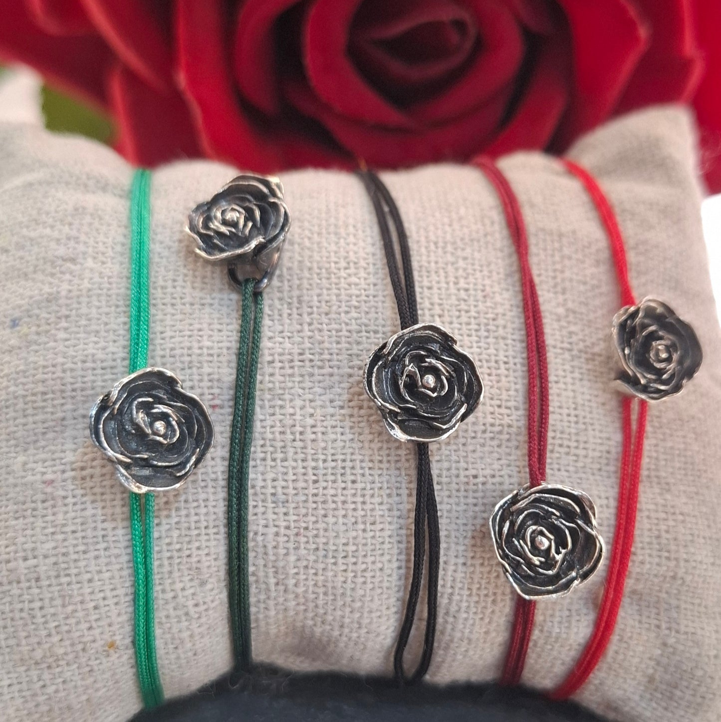 Pulsera Rosa Sant Jordi