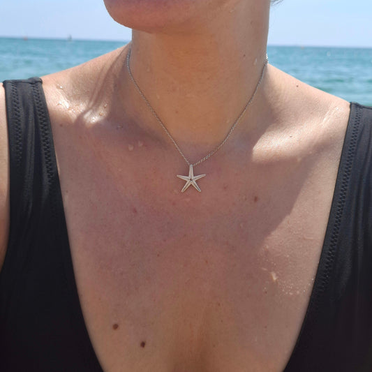 Pendientes Estrella de Mar mini