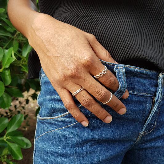 Anillo Cambodja de plata