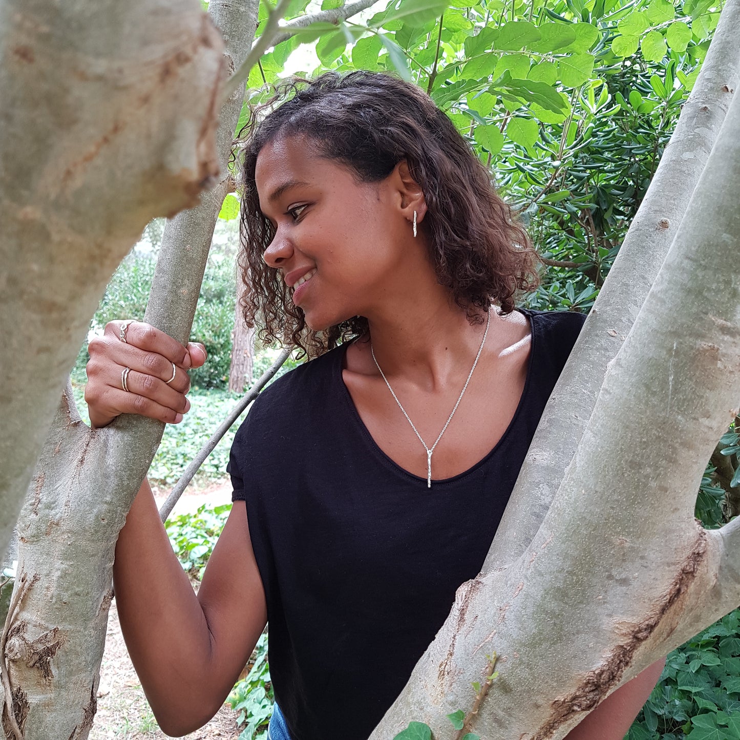 Pendientes Pals de plata