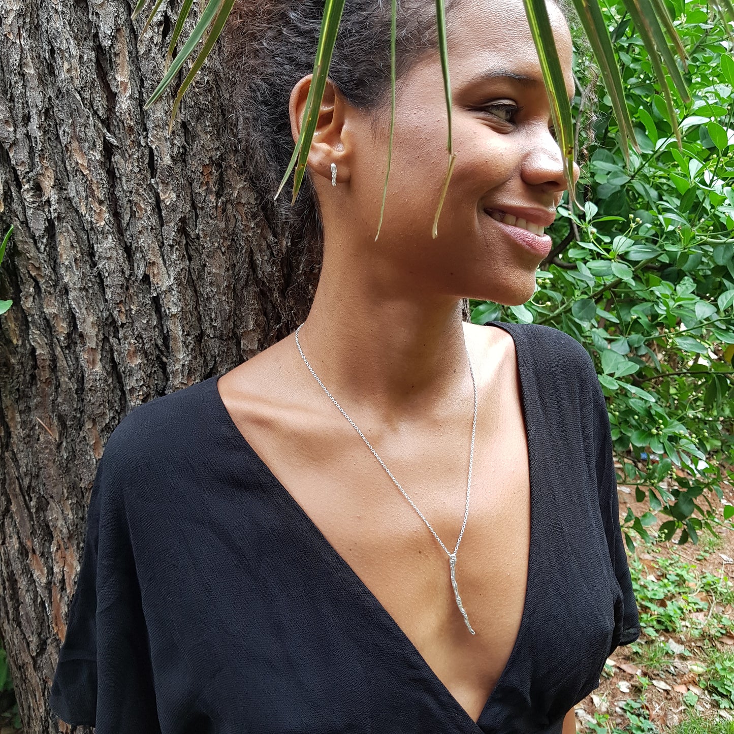 Pendientes Pals de plata