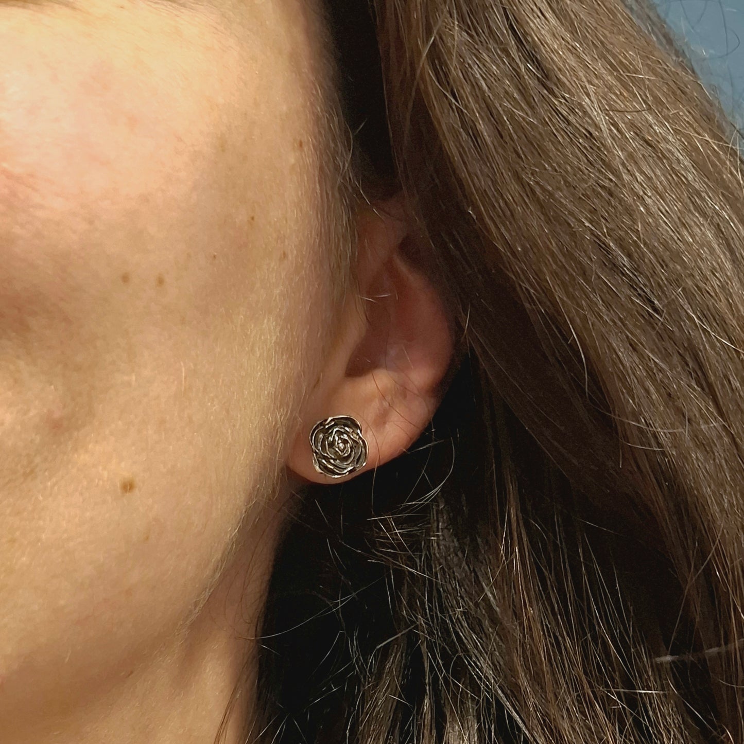 Pendientes Rosa Sant Jordi