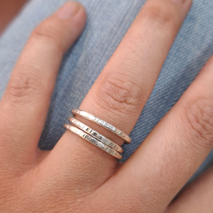 Anillo picado
