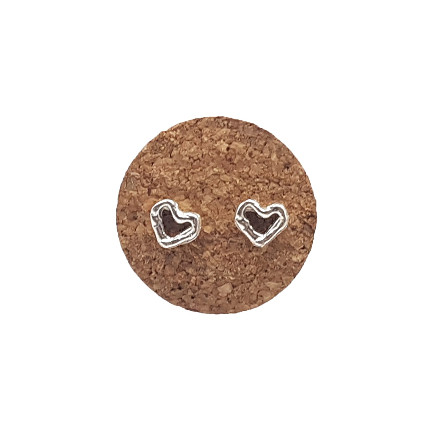 Pendientes Corazones de plata