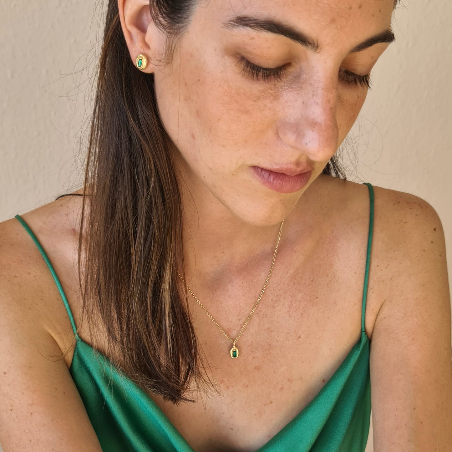 Pendientes Cristales pequeños