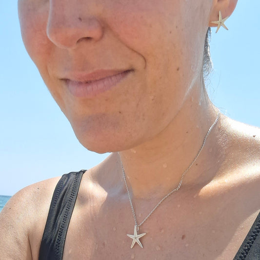 Pendientes Estrella de Mar mini